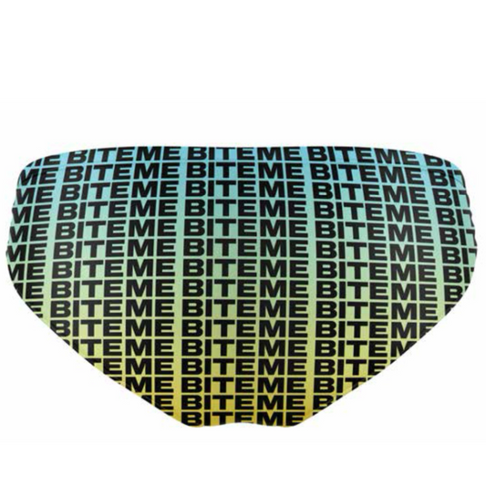 “BITE ME” OCEAN BLUE