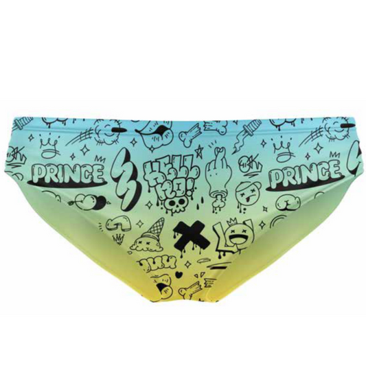 “GRAFFITI” OCEAN BLUE