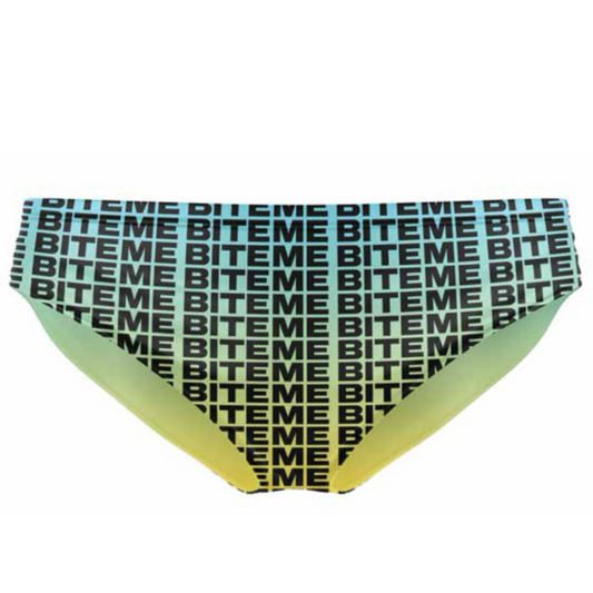 “BITE ME” OCEAN BLUE